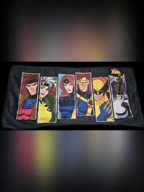 ✨ X-Men '97 Marvel Body Pillow NWT 18x36 Gambit Rogue Wolverine Storm
